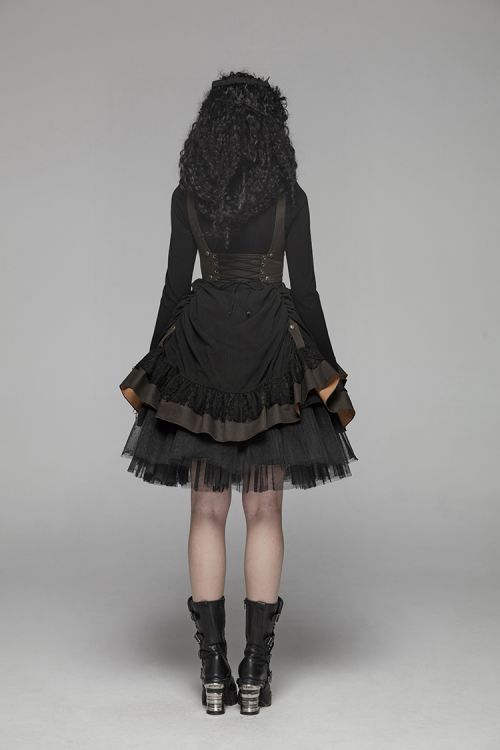  Steam Punk Lolita Dress Punk Rave WQ-424LQF/BK-CO  7
