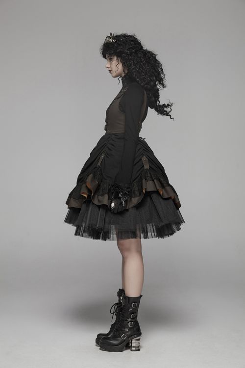  Steam Punk Lolita Dress Punk Rave WQ-424LQF/BK-CO  6