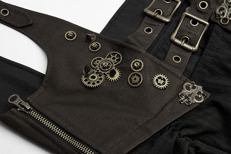  Steam Punk Lolita Dress Punk Rave WQ-424LQF/BK-CO  8