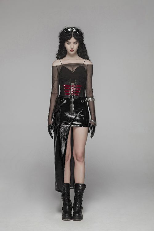  PUNK Corset Punk Rave WS-310YDF/SI-RD  5