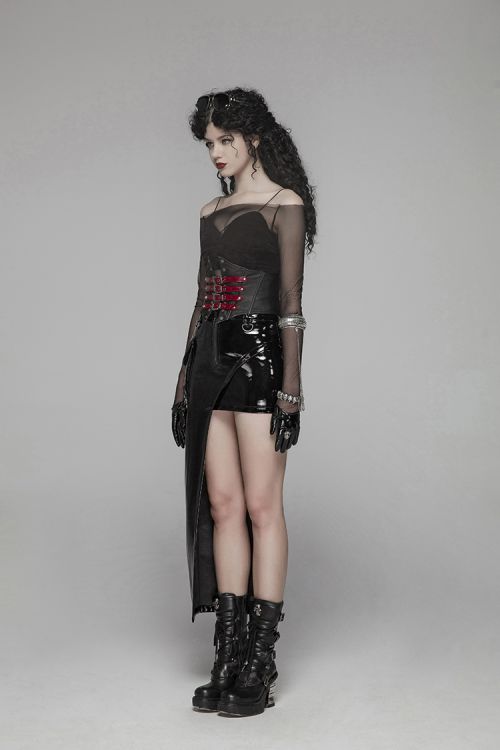  PUNK Corset Punk Rave WS-310YDF/SI-RD  6