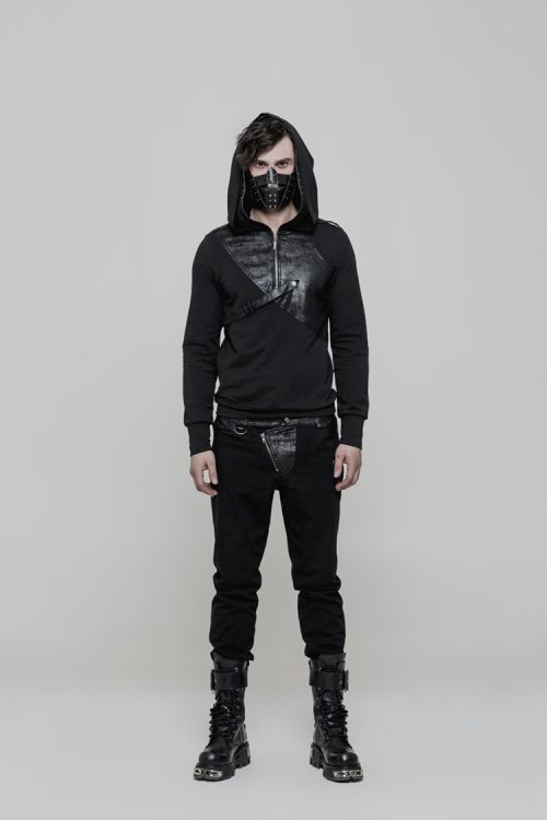  PUNK Pullover Hoodies Punk Rave WT-512WYM/BK  7