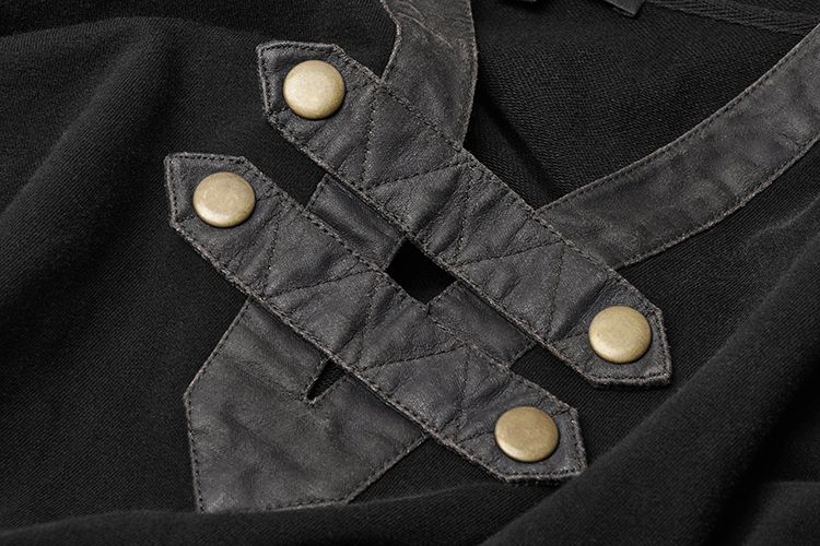  Steam Punk Hoddie Punk Rave WT-582TCM/BK-BN  9