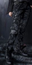 Брюки TROUSERS Punk Rave K-106/BK - маленькая картинка