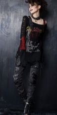 Брюки TROUSERS Punk Rave K-111/GY - маленькая картинка