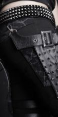Брюки TROUSERS Punk Rave K-128/BK - маленькая картинка