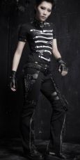 Брюки TROUSERS Punk Rave K-128/BK - маленькая картинка