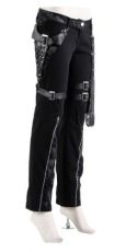 Брюки TROUSERS Punk Rave K-128/BK - маленькая картинка