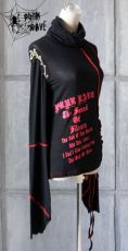 Топик T-SHIRT Punk Rave T-165/BK-RD - маленькая картинка