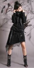  T-SHIRT Punk Rave T-211/BK -  