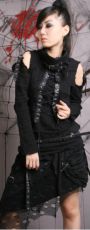  T-SHIRT Punk Rave T-211/BK -  