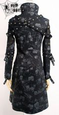 Жакет - трансформер JACKET Punk Rave Y-255/BK / Аниме / Косплей / Лолита Панк Рок / - маленькая картинка