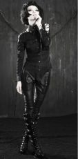 Блузка BLOUSE Punk Rave Y-288/BK - маленькая картинка