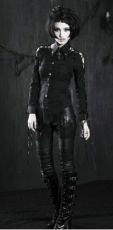 Блузка BLOUSE Punk Rave Y-288/BK - маленькая картинка