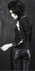 Блузка BLOUSE Punk Rave Y-288/BK - маленькая картинка