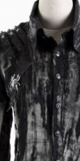Блузка BLOUSE Punk Rave Y-367/BK - маленькая картинка