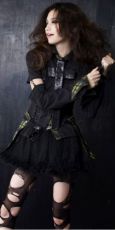 Блузка BLOUSE Punk Rave Y-289/BK-GR - маленькая картинка