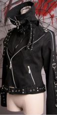 Жакет - трансформер JACKET Punk Rave Y-233/BK / Панк Рок / - маленькая картинка