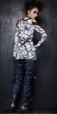 Брюки PANTS Punk Rave K-110/BL - маленькая картинка