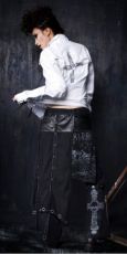 Брюки PANTS Punk Rave K-056/BK - маленькая картинка