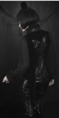 Жилет =JACKET= Punk Rave Y-362/BK - маленькая картинка