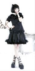 Рубашка BLOUSE Punk Rave Y-248/BK - маленькая картинка