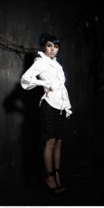  c  BLOUSE Punk Rave Y-399/WH -  