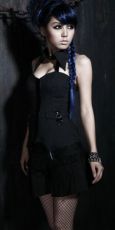 Топик JACKET Punk Rave Y-395/BK - маленькая картинка