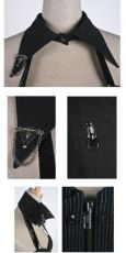 Топик JACKET Punk Rave Y-395/BK - маленькая картинка