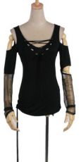 Лонгслив T-SHIRT Punk Rave T-289/BK - маленькая картинка