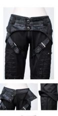 Брюки TROUSERS Punk Rave K-102/BK - маленькая картинка
