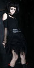Юбка SKIRT Punk Rave Q-169/BK - маленькая картинка