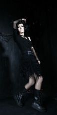 Юбка SKIRT Punk Rave Q-169/BK - маленькая картинка