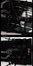Перчатка ACCESSORIES Punk Rave S-102/BK - маленькая картинка