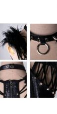 Платье DRESS Punk Rave Q-188/BK - маленькая картинка