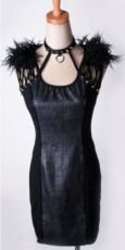Платье DRESS Punk Rave Q-188/BK - маленькая картинка