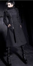 Пальто JACKET Punk Rave Y-405/BK - маленькая картинка