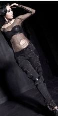 Брюки TROUSERS Punk Rave K-139/BK - маленькая картинка