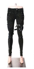 Брюки TROUSERS Punk Rave K-139/BK - маленькая картинка