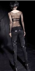 Брюки TROUSERS Punk Rave K-139/BK - маленькая картинка