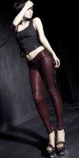 Леггинсы TROUSERS Punk Rave K-149/RD - маленькая картинка