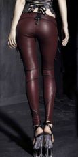 Леггинсы TROUSERS Punk Rave K-149/RD - маленькая картинка