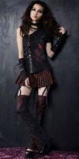    TROUSERS Punk Rave K-083/BK -  