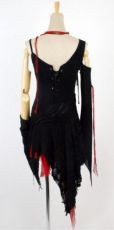 Платье DRESS Punk Rave Q-126/BK-RD / Аниме / Косплей / Лолита / - маленькая картинка