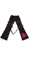 Брюки TROUSERS Punk Rave K-053/BK - маленькая картинка