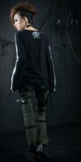 Брюки TROUSERS Punk Rave K-124/GR - маленькая картинка