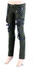 Брюки TROUSERS Punk Rave K-124/GR - маленькая картинка