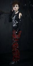 Брюки TROUSERS Punk Rave K-124/RD - маленькая картинка
