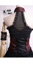 Платье DRESS Punk Rave Q-088/BK-RD / Аниме / Косплей / Лолита / - маленькая картинка