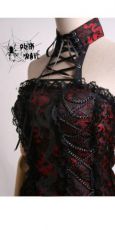 Платье DRESS Punk Rave Q-088/BK-RD / Аниме / Косплей / Лолита / - маленькая картинка
